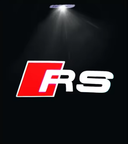 Audi LED Dörrlogoprojektor, Välkomstljus med Audi logo (4st)